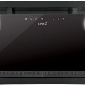 Exaustor de Encastre GC DUAL 75 BK 600m³/h (Preto) - CATA
