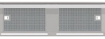 Exaustor de Encastre Corona X 120 850m³/h (Inox) - CATA
