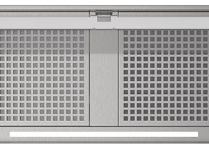Exaustor de Encastre Corona X80 340m³/h (Inox) - CATA
