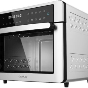 Mini Forno Bake&Fry 3000 Touch Steel 30L 1600W - CECOTEC