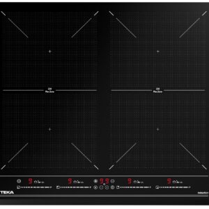 Placa de Indu??o 60cm 4 Zonas IZF 64600 BK MSP (Preto) - TEKA