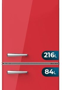 Frigorífico Combinado Bolero CoolMarket Origin 300L (Vermelho) - CECOTEC