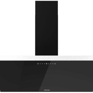 Exaustor Chaminé Bolero Flux DT 906500 650m3/h (Preto) - CECOTEC