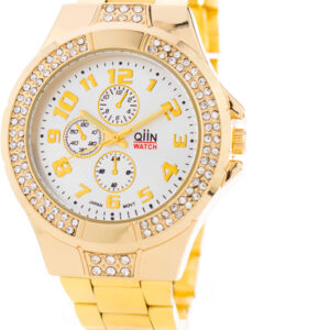 Rel?gio Anal?gico 0312WESUS 39MM (Dourado) - QIIN