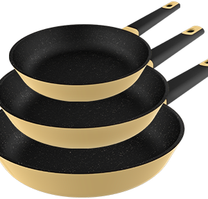 Frigideiras Experience 18-22-26 Bucket Set Vulcano - CECOTEC