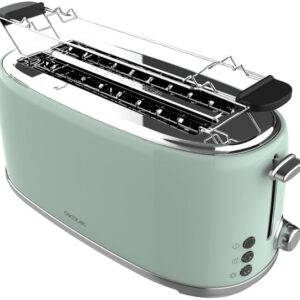 Torradeira Toast&Taste 1600 Retro Duplo (Verde) - CECOTEC