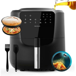 Fritadeira Cecofry Rain Pack 5,5L 1550W c/ Pulveriza??o de óleo Automático + Acess?rios - CECOTEC