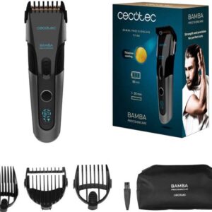 M?quina de Cortar / Aparar Cabelo Bamba PrecisionCare Titan s/ Fios - CECOTEC