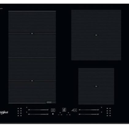 Placa de Indução 65cm 4 Zonas WF S9365 BF/IXL (Preto) - WHIRLPOOL