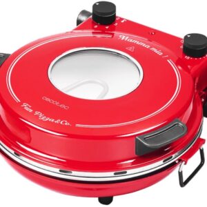 Máquina de Pizzas Fun Pizza&Co Mamma Mia 1200W (Vermelho) - CECOTEC