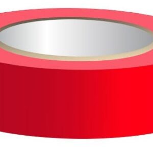 Fita Isoladora Vermelha PVC 20 mts