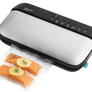 Máquina de Embalar a Vácuo Sealvac Steel 120W - CECOTEC