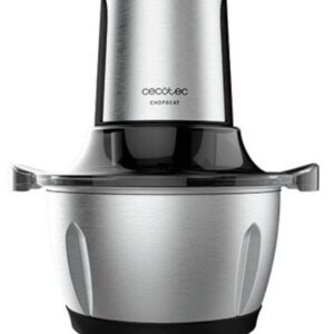 Picadora Eléctrica ChopBeat 1500 TitanBlack Glass 600W 1.5L - CECOTEC