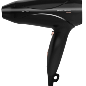 Secador de Cabelo Bamba Ionicare 5450 Power & Go Pro Fire 2400W (Preto) - CECOTEC