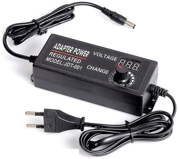 Alimentador AC/DC Universal Regulável 3~12V 5A
