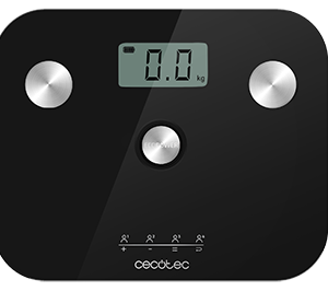 Balan?a de WC Surface Precision Ecopower 10100 (Preto) - CECOTEC