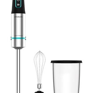 Varinha M?gica Power TitanBlack 1200 XL Cream 1200W (Preto/ Azul/ Inox) - CECOTEC