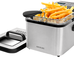Fritadeira em Azeite Cleanfry Luxury 3000 3.2L 2400W - CECOTEC