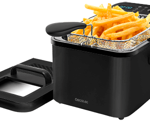 Fritadeira em Azeite Cleanfry Luxury 4000 (Preto) 4.2lL 3270W - CECOTEC