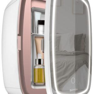 Mini Frigor?fico Bamba CoolingBeauty 6000 Mirror p/ Cosm?ticos 6L c/ Espelho - CECOTEC