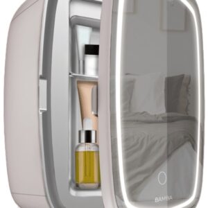 Mini Frigorífico Bamba CoolingBeauty 6000 Mirror p/ Cosméticos 6L c/ Espelho - CECOTEC