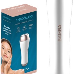 Depiladora Facial Bamba Bamba SkinCare Smooth (Branco/Bronze) - CECOTEC
