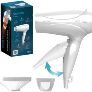 Secador de Cabelo Bamba IoniCare TravelWhite 2400W - CECOTEC