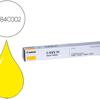 Toner C-EXV 51 Y (Amarelo) - CANON