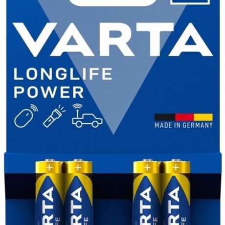 Blister 4x Pilhas Alcalinas LongLife Power AAA 1,5V - VARTA