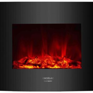 Lareira Eléctrica 2000W 26 READY WARM 2600 CURVED FLAMES - CECOTEC