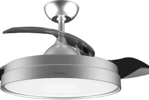 Ventoinha de Teto EnergySilence Aero 4280 Invisible (Inox) - CECOTEC