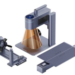 Máquina de Gravação a Laser LP4 Versão Deluxe + Rotary Extension + Slide Extension - LASERPECKER