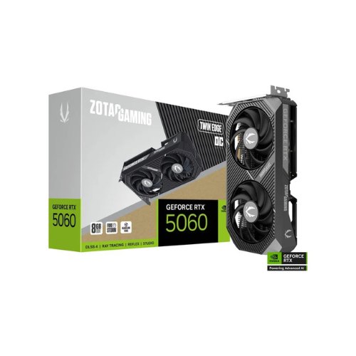 TARJETA GRÁFICA ZOTAC GAMING RTX 5060 TWIN EDGE OC 8GB GDDR7