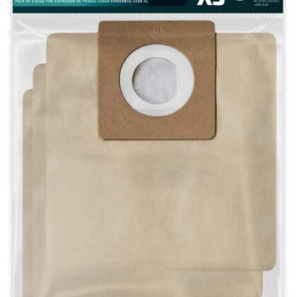 Pack 3x Sacos p/ Aspirador Conga PowerBag 4000 XL (Sacos de Pó) - CECOTEC