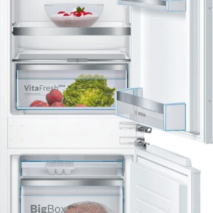 Frigorífico Combinado de Encastre Serie 6 KIS86AFE0 265L (Classe A++) - BOSCH