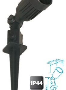 Estaca de Jardim c/ Suporte E27 220V IP44 150W M?x - GSC