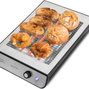 Grelhador El?trico Turbo Easytoast 900W (Inox) - CECOTEC