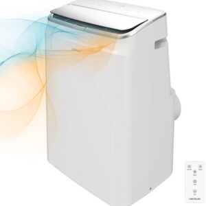 Ar Condicionado Portátil ForceClima 12600 Soundless Heating 1340W (Branco) - CECOTEC