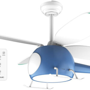 Ventoinha de Teto Energysilence Aero 4600 Helicopter ?100cm 36W (Azul) - CECOTEC