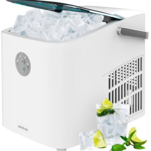 Máquina de Fazer Gelo Chillin´ Ice 1200 Go 12Kg 120W - CECOTEC