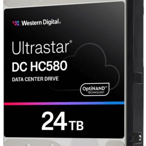 Disco Rígido 3.5 Ultrastar DC HC580 Data Center 24TB 7200RPM 512MB SATA - WESTERN DIGITAL