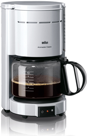 Máquina Café de Filtro KF 47 Plus 1000W (Branco) - BRAUN