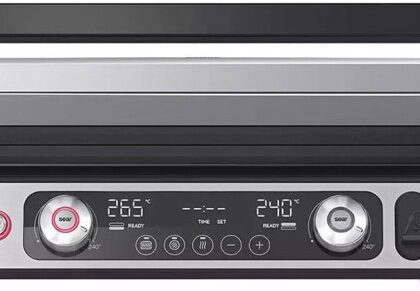 Grelhador Elétrico MultiGrill 9 Pro (Preto/Inox) - BRAUN