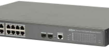 Switch de Rede 26 Portas Gigabit (10/100/1000) c/ PoE de 24 Portas - DAHUA