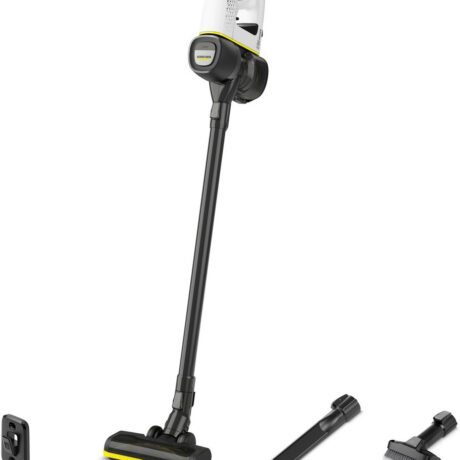Aspirador Vertical VC 4 s/ Fios My Home (Branco) - KARCHER