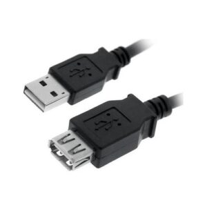 Cabo USB A Macho - USB A F?mea Preto (3 mts) - Nanocable