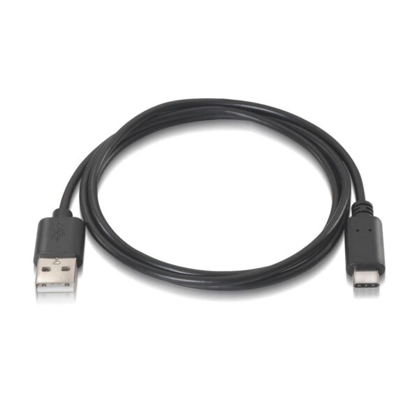 Cabo USB 2.0 USB-C Macho - USB A Macho (2 mts) - Nanocable