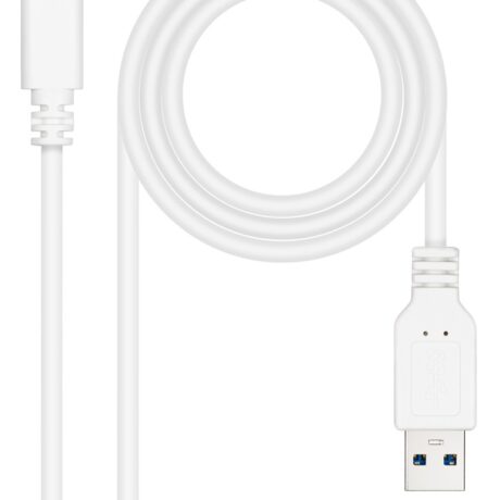 Cabo USB-C Macho - USB-A Macho (0.5 metros) - NANOCABLE