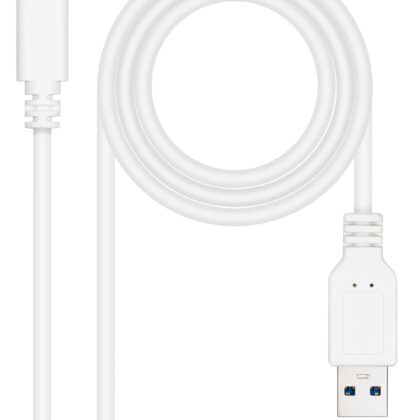 Cabo USB-C Macho - USB A Macho (1 metro) - NANOCABLE