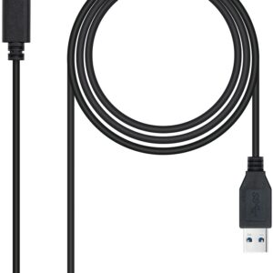 Cabo USB 3.1 c/ Conector USB-C Macho - USB-A Macho (2 mts) - Nanocable